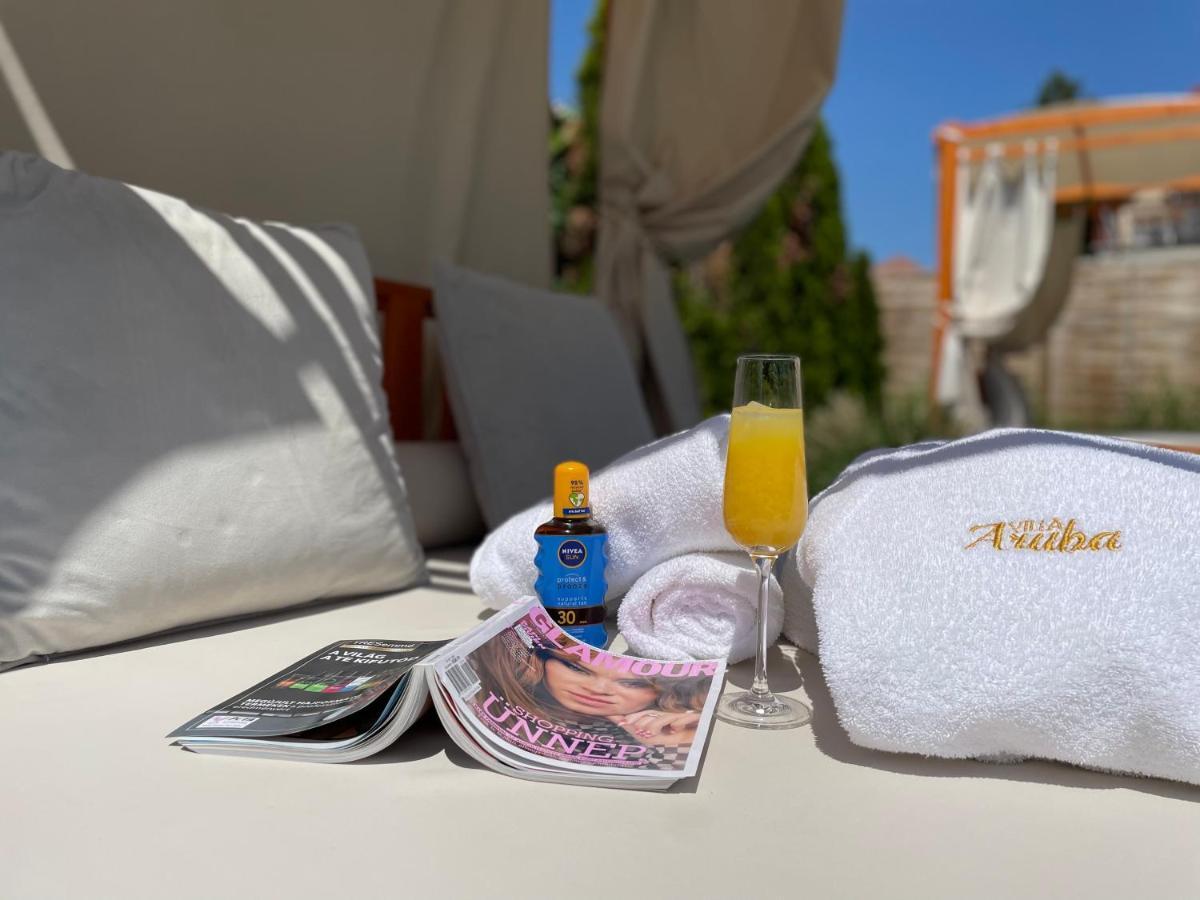 Villa Aruba & Private Spa Suites Keszthely Bagian luar foto